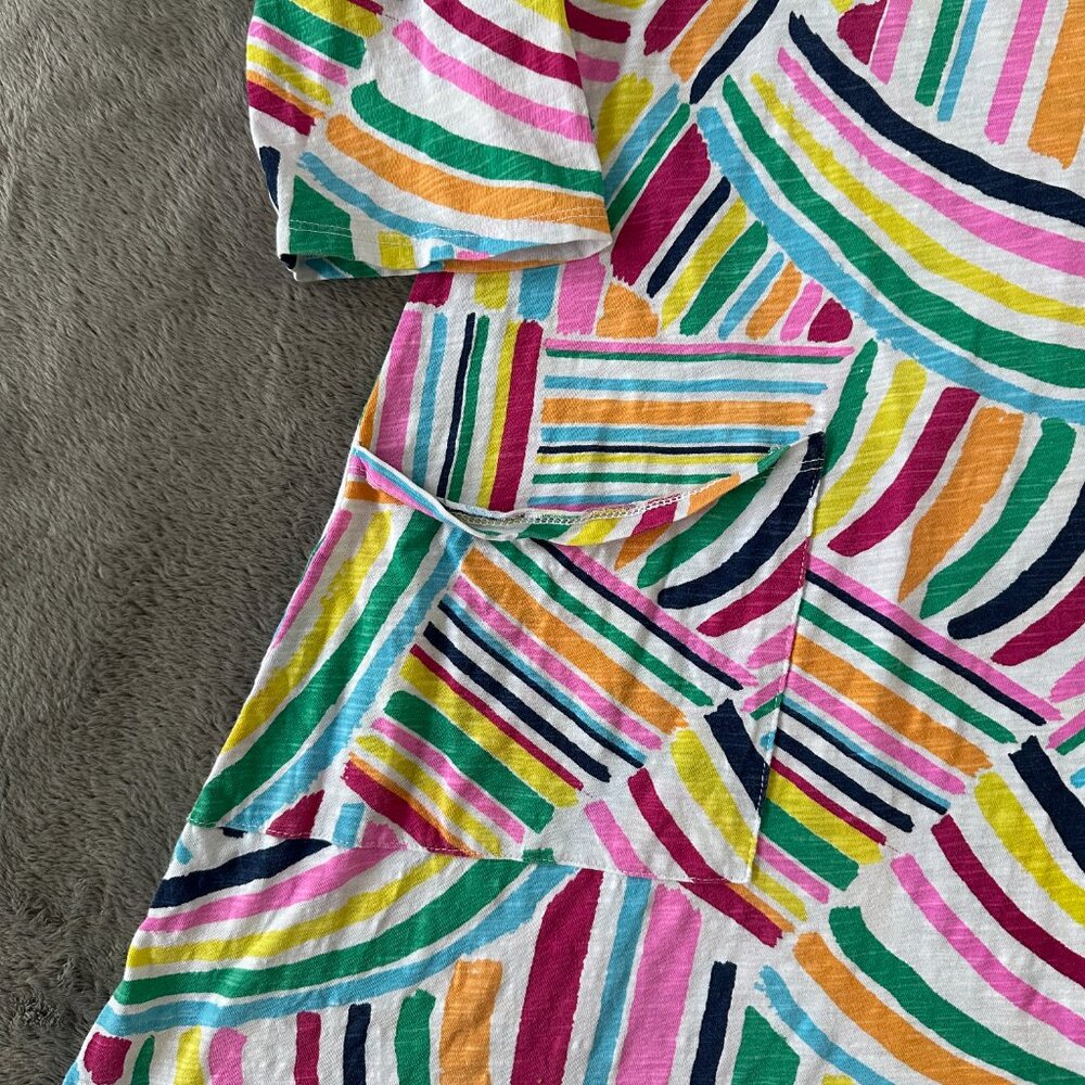 Fresh Produce Dalia Colorful 100% Cotton Dress Women's MEDIUM Shift - Picture 2 of 6